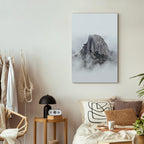 Half Dome Mountain Landscape Canvas Print