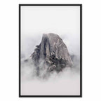 Half Dome Mountain Landscape Canvas Print