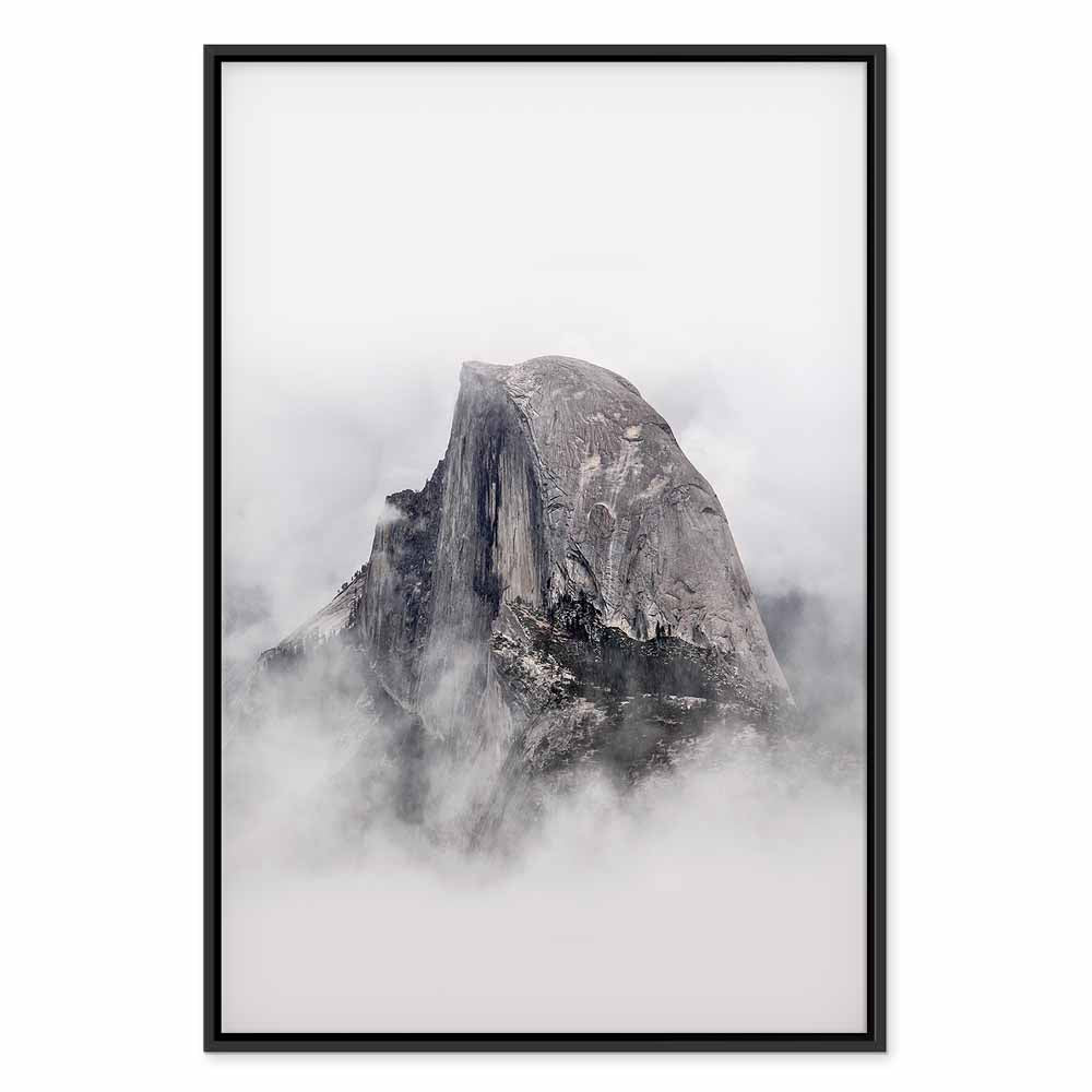 Half Dome Mountain Landscape Canvas Print