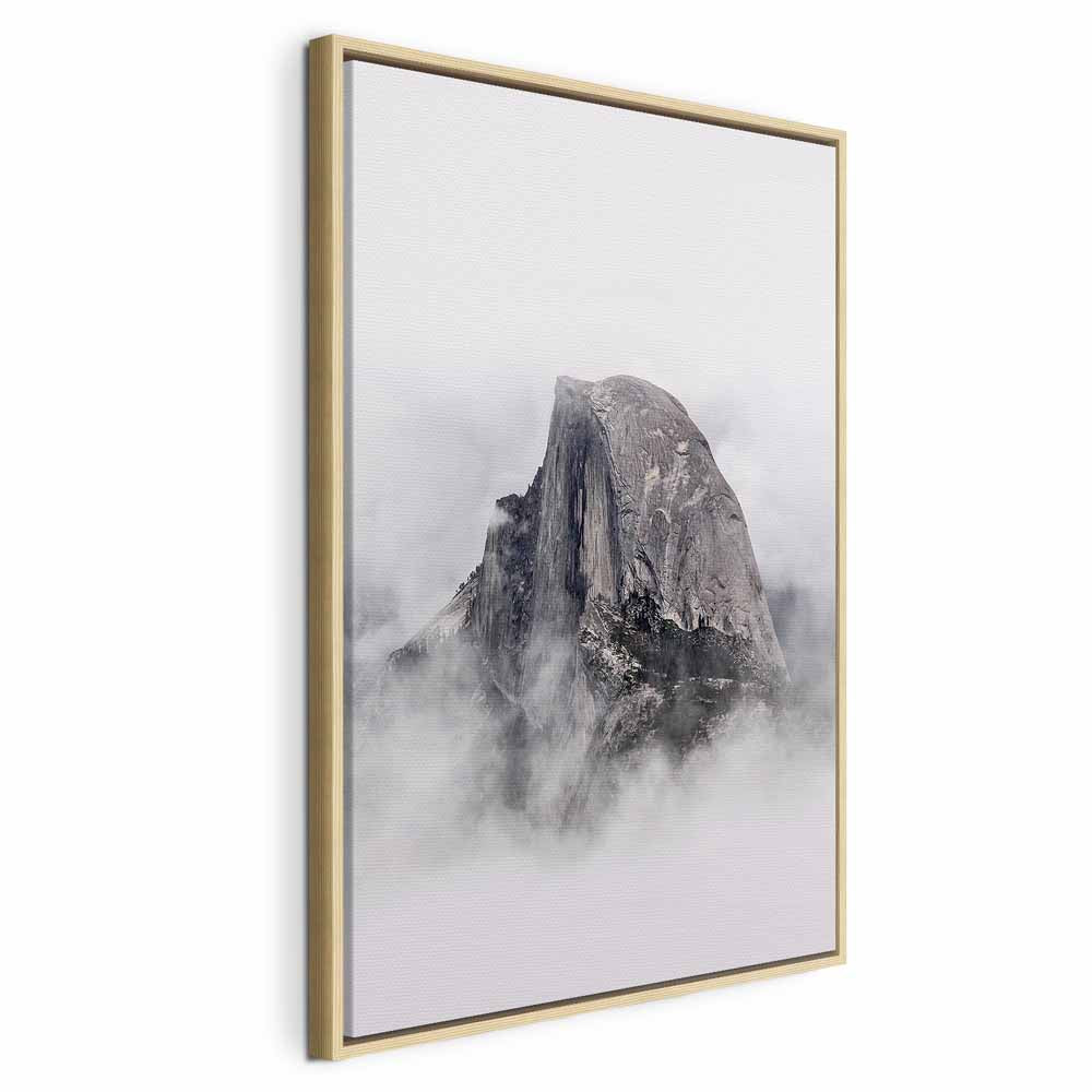 Half Dome Mountain Landscape Canvas Print