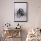 Half Dome Mountain Landscape Canvas Print