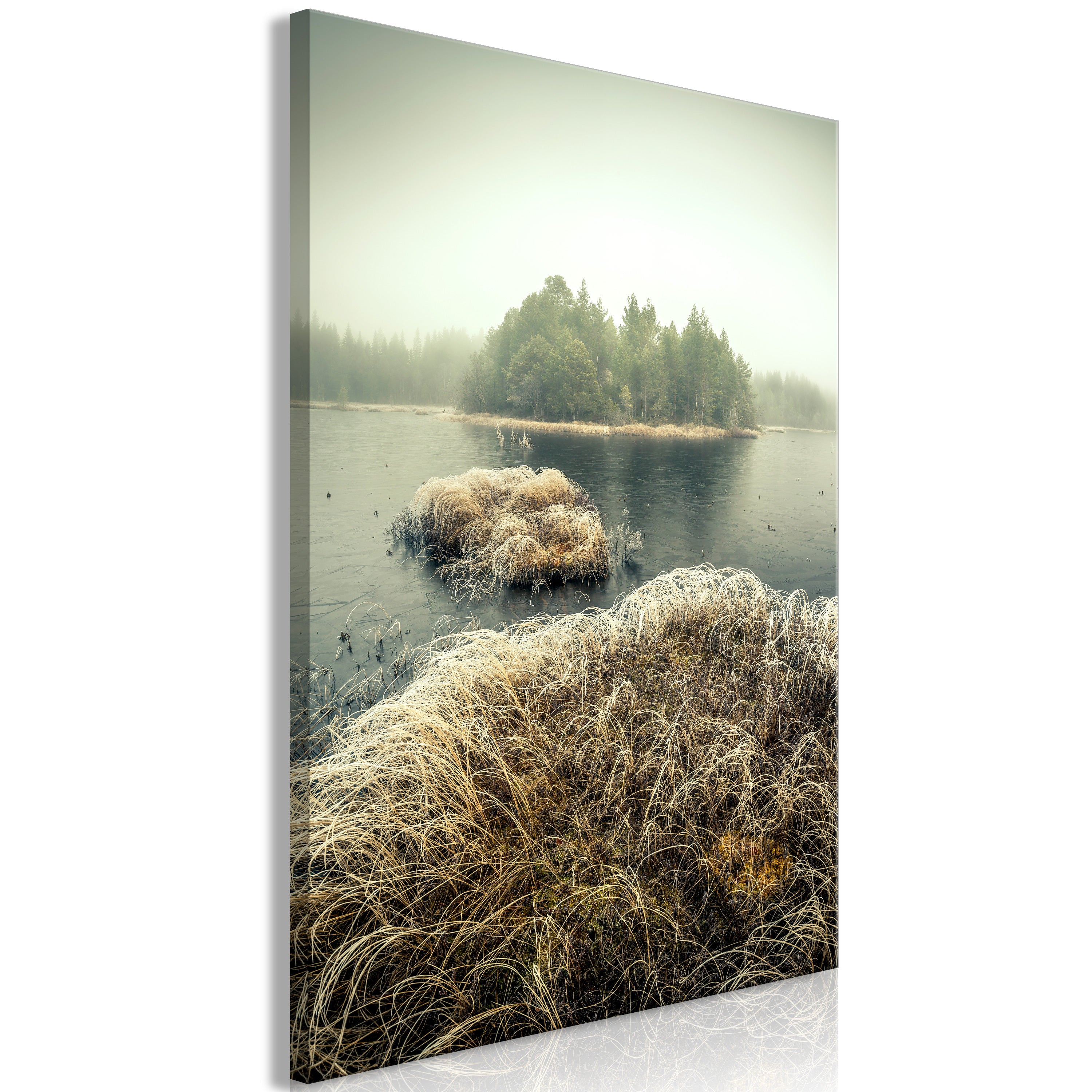 Canvas Print - Autumn in the Wetlands (Vertical)