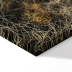 Autumn Wetlands Lake Landscape Canvas Print