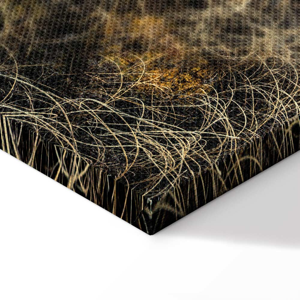 Autumn Wetlands Lake Landscape Canvas Print