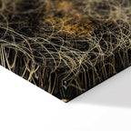 Autumn Wetlands Lake Landscape Canvas Print