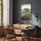 Autumn Wetlands Lake Landscape Canvas Print