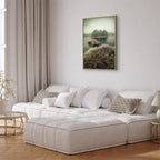 Autumn Wetlands Lake Landscape Canvas Print