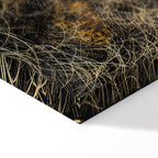 Autumn Wetlands Lake Landscape Canvas Print