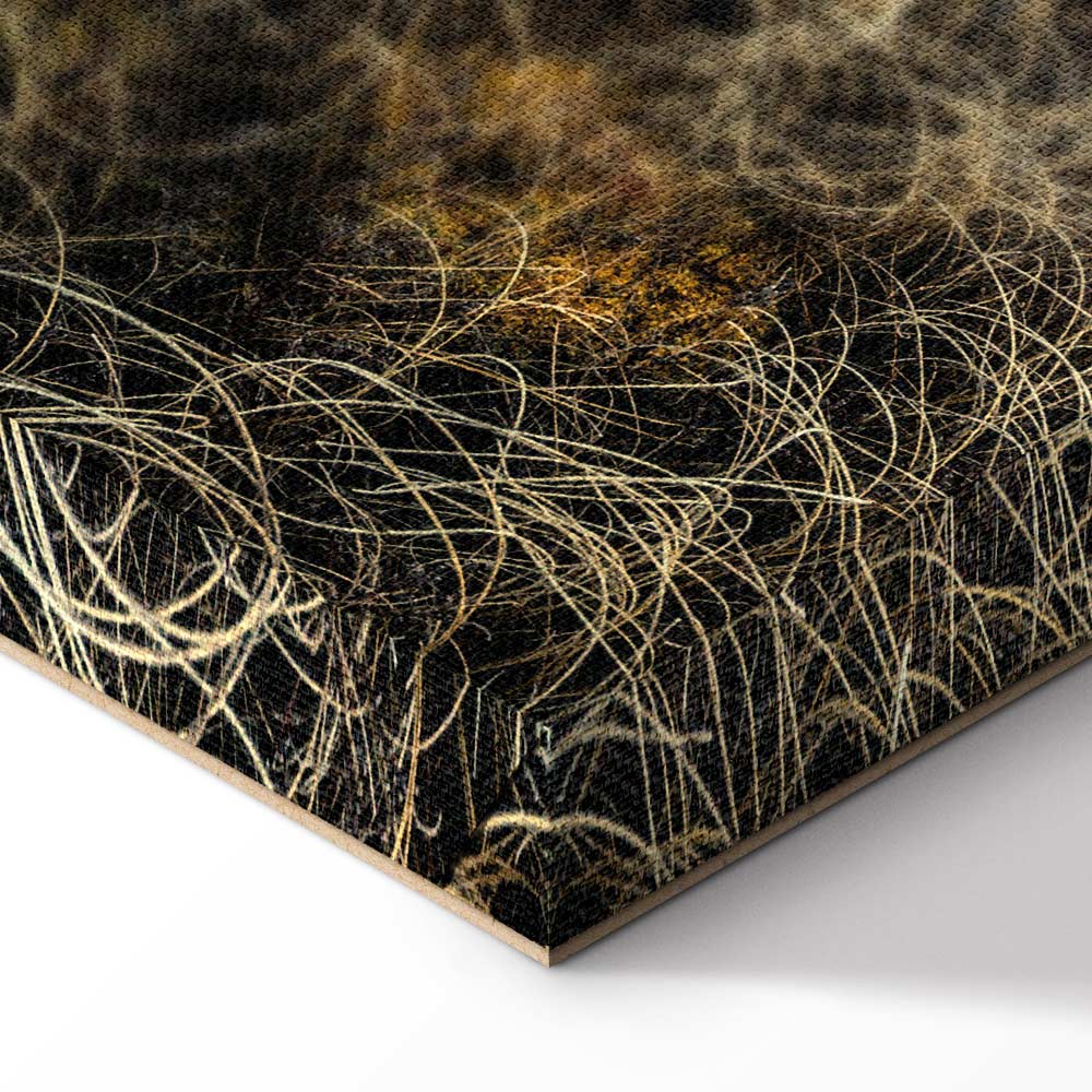 Autumn Wetlands Lake Landscape Canvas Print