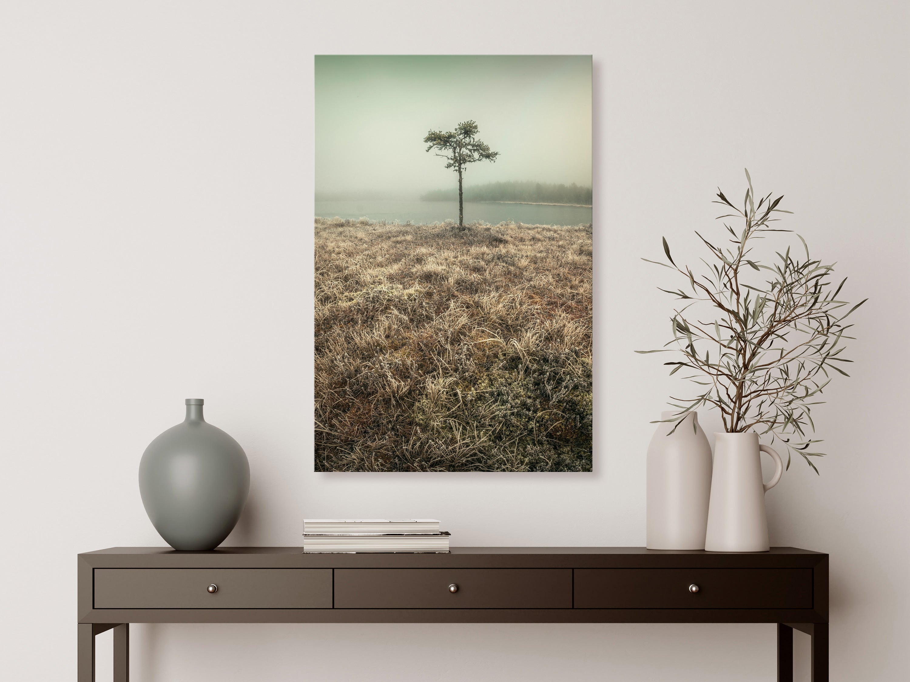 Canvas Print - At the Lake Shore (1 Part) Vertical