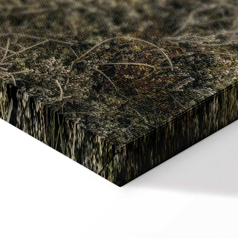 Lakeshore Trees Landscape Canvas Print