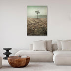 Lakeshore Trees Landscape Canvas Print