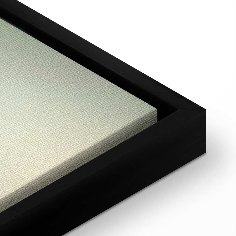 Lakeshore Trees Landscape Canvas Print