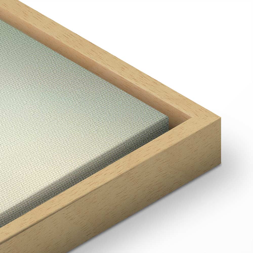 Lakeshore Trees Landscape Canvas Print