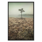 Lakeshore Trees Landscape Canvas Print