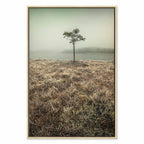 Lakeshore Trees Landscape Canvas Print