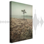 Lakeshore Trees Landscape Canvas Print