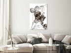 Canvas Print - Transparent Clover (1 Part) Vertical