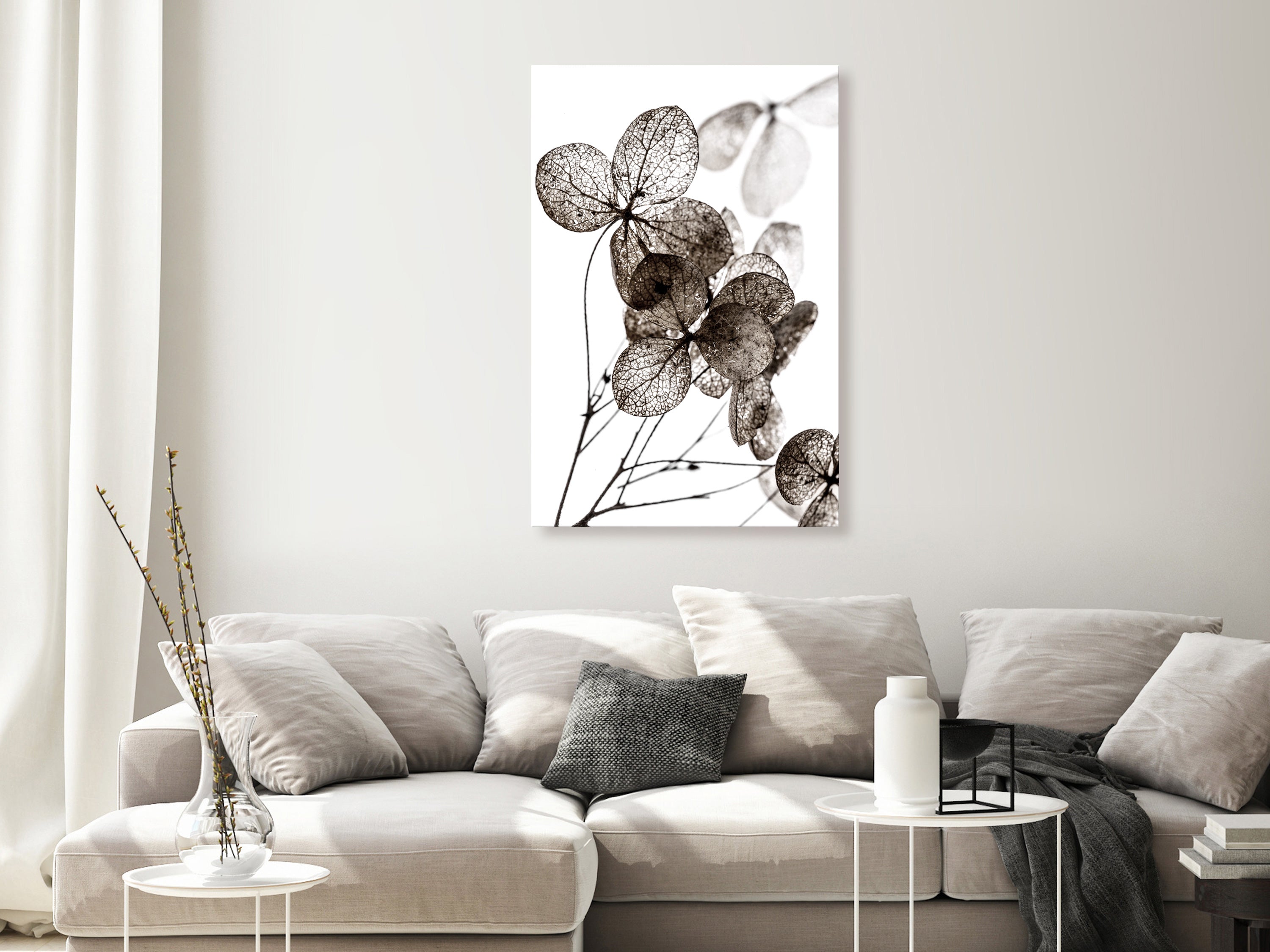 Canvas Print - Transparent Clover (1 Part) Vertical