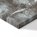 Shoreline Sea and Sand Vertical Canvas Print