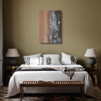 Shoreline Sea and Sand Vertical Canvas Print