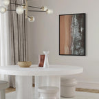 Shoreline Sea and Sand Vertical Canvas Print