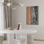 Shoreline Sea and Sand Vertical Canvas Print