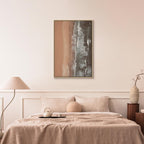 Shoreline Sea and Sand Vertical Canvas Print