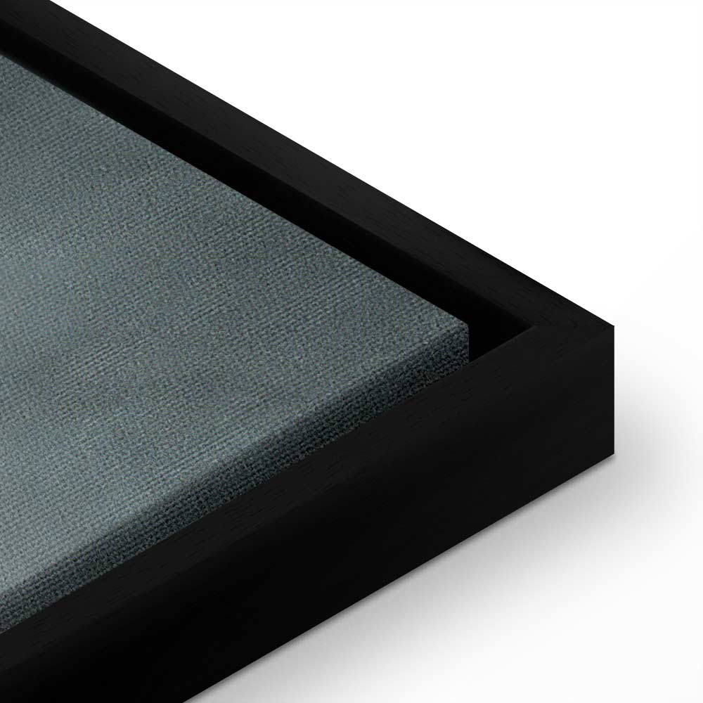 Stormy Ocean Waves Wide Canvas Print