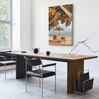 Palm Umbrella Tropical Beach Canvas Print