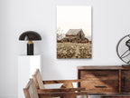 Canvas Print Abandoned Ranch Vertical 1 Part