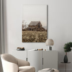 Abandoned Ranch Rustic Landscape Canvas Print