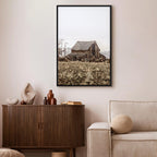 Abandoned Ranch Rustic Landscape Canvas Print