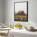 Abandoned Ranch Rustic Landscape Canvas Print