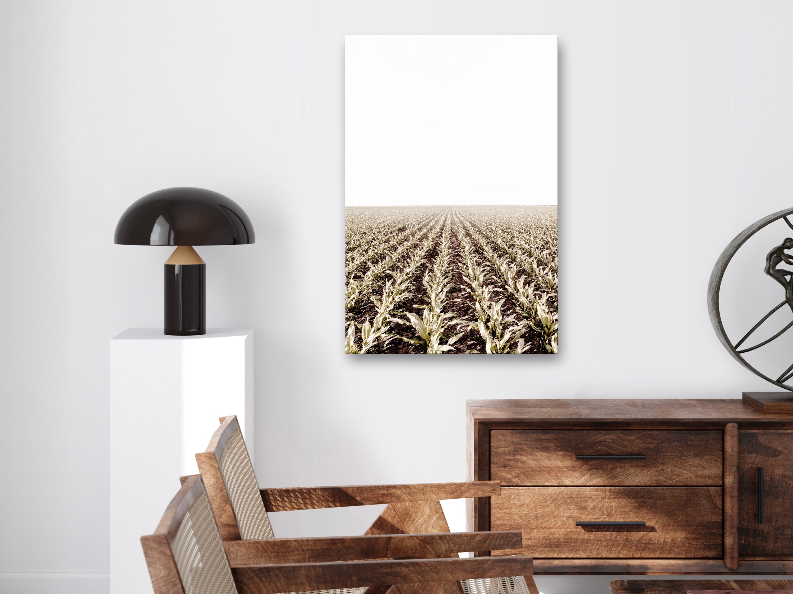 Canvas Print - Corn Field (1 Part) Vertical