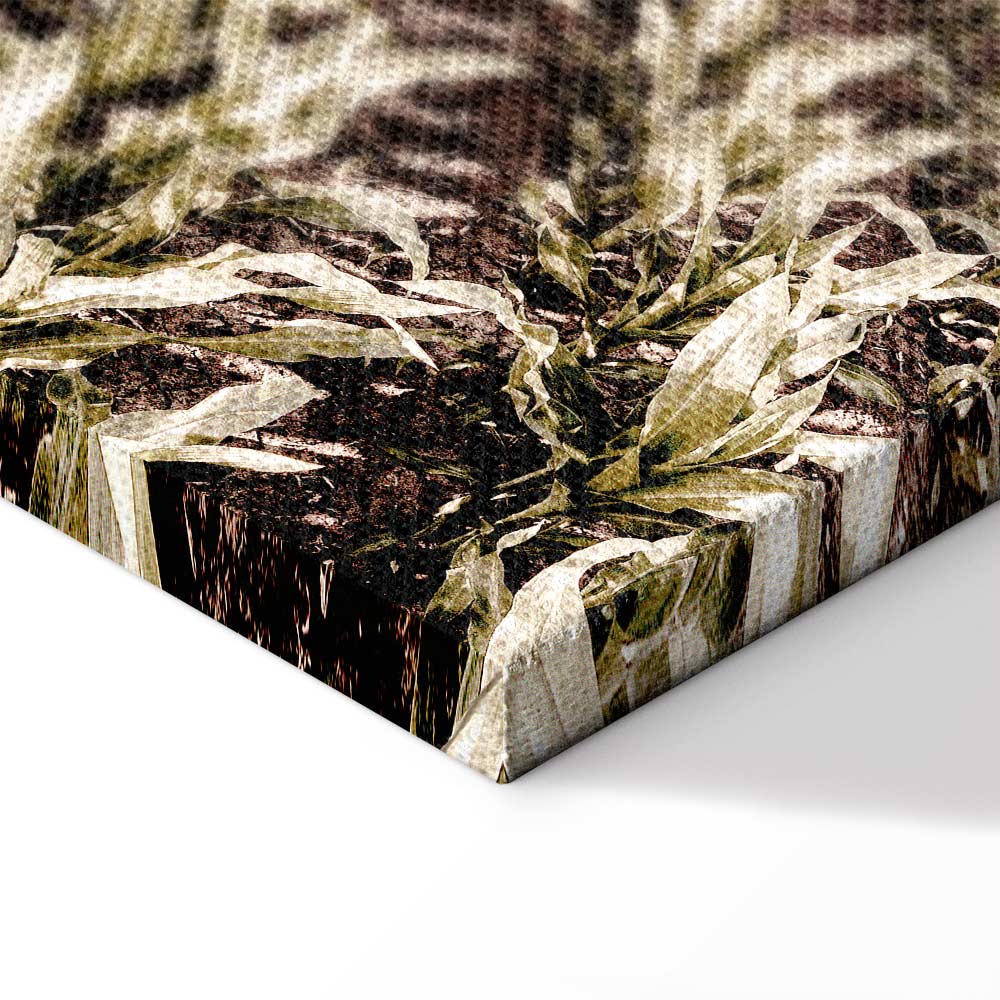 Corn Field Landscape Vertical Canvas Print