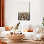Corn Field Landscape Vertical Canvas Print