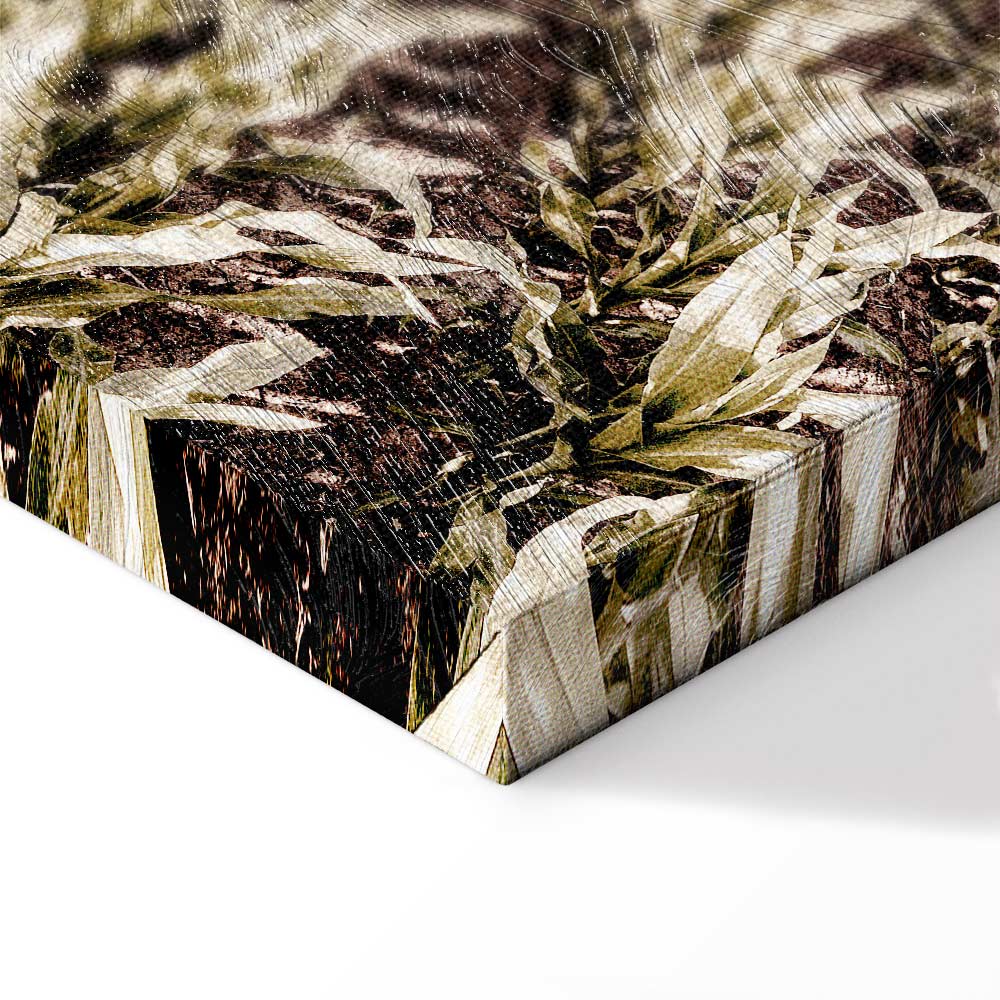 Corn Field Landscape Vertical Canvas Print