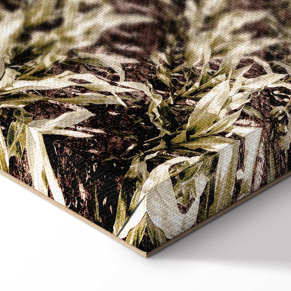 Corn Field Landscape Vertical Canvas Print