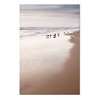 Autumn Beach Coastline Landscape Canvas Print