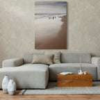 Autumn Beach Coastline Landscape Canvas Print