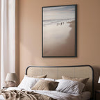 Autumn Beach Coastline Landscape Canvas Print