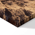 Honey Coast Sea and Sand Vertical Canvas Print