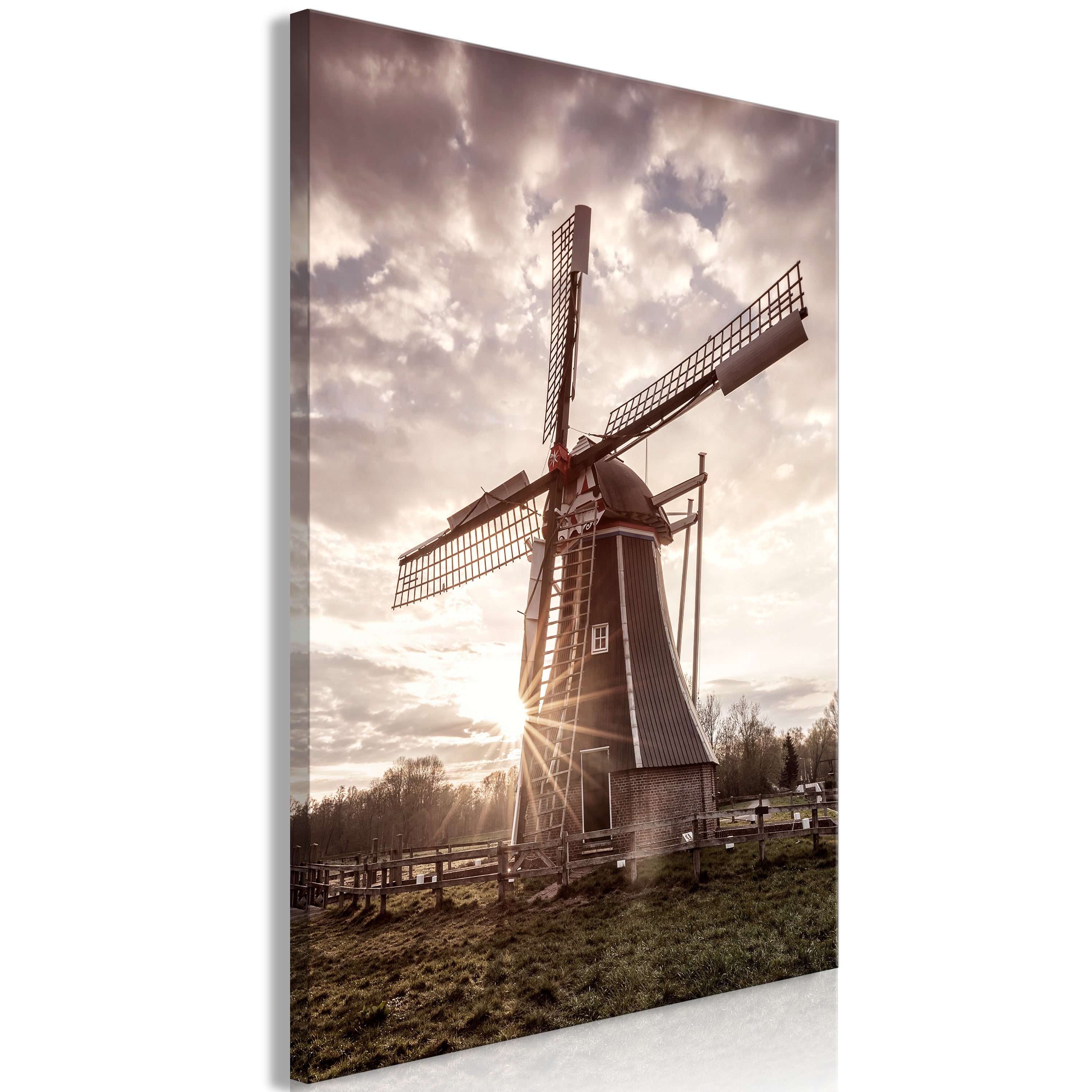 Wind of Memories Canvas Print Vertical