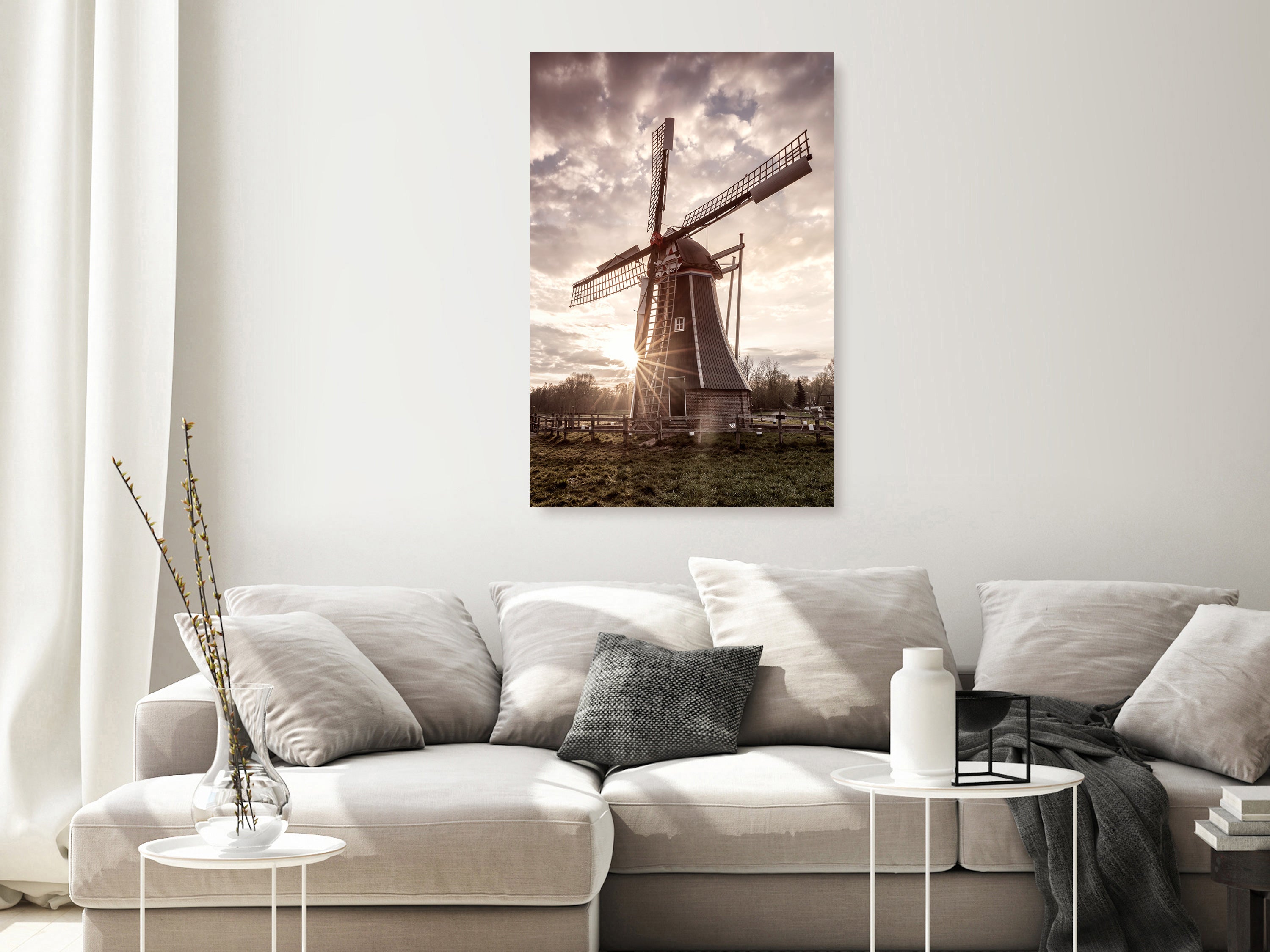 Wind of Memories Canvas Print Vertical