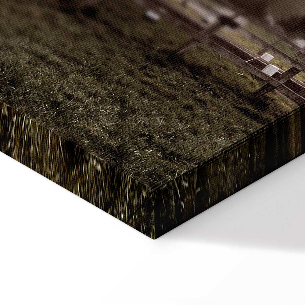 Windmill Sky Landscape Canvas Print