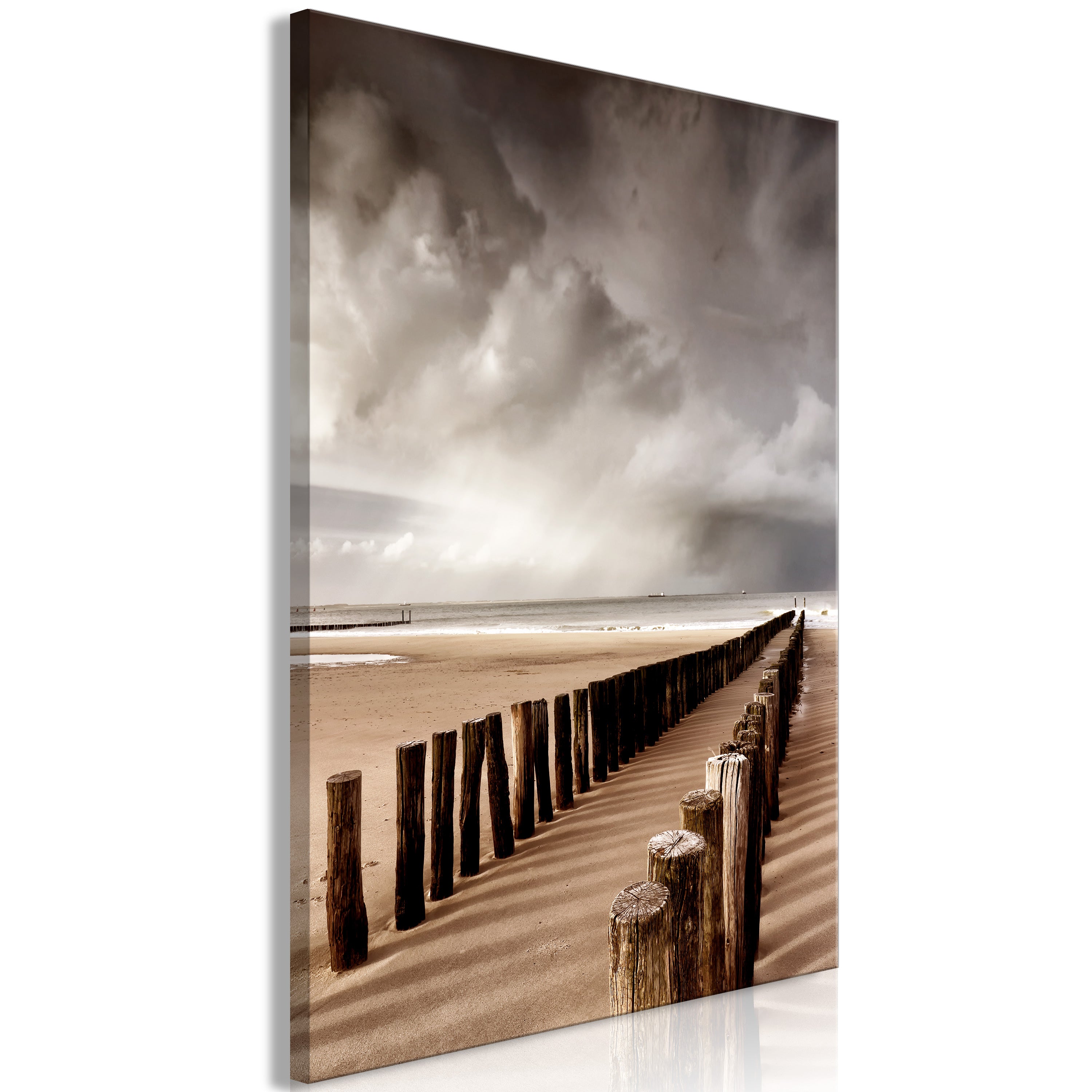 Canvas Print Vertical Prospect of Hope 1 Part