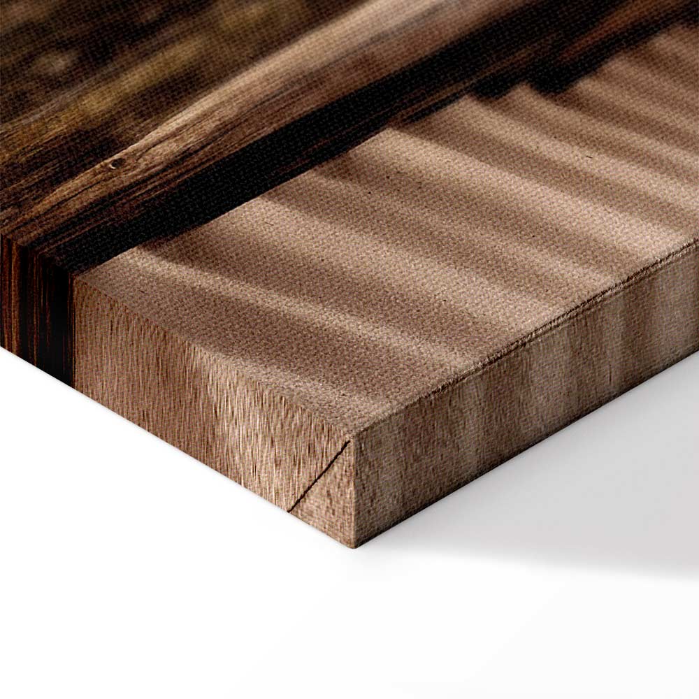 Stormy Sea Horizon Landscape Canvas Print