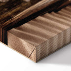 Stormy Sea Horizon Landscape Canvas Print