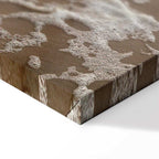 Sea Waves Cloudscape Vertical Canvas Print